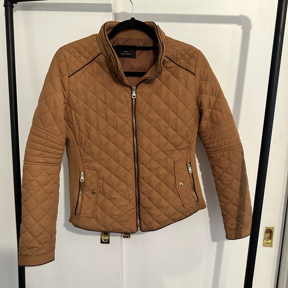 LOVE TREE Quilted Jacket